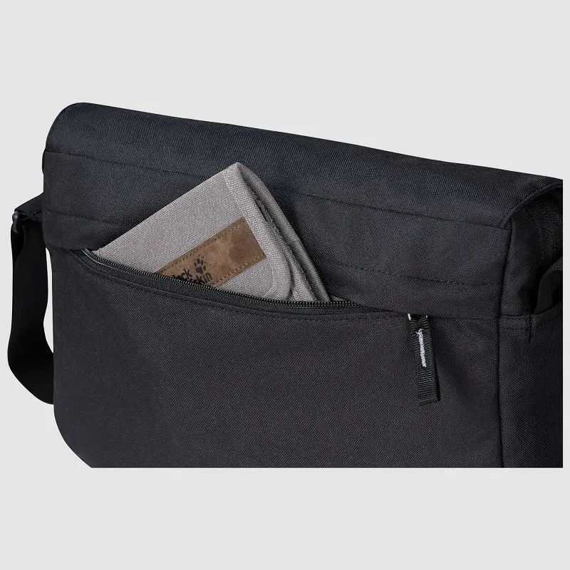 Jack Wolfskin taška přes rameno PAM šedá s puntíky