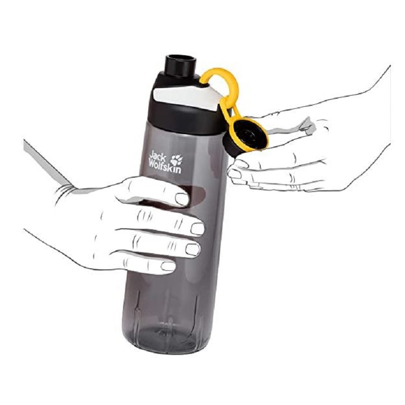 Jack Wolfskin  láhev na pití MANCORA 0,7 šedá