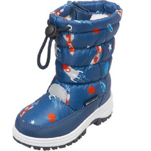 Playshoes dětské sněhule červené