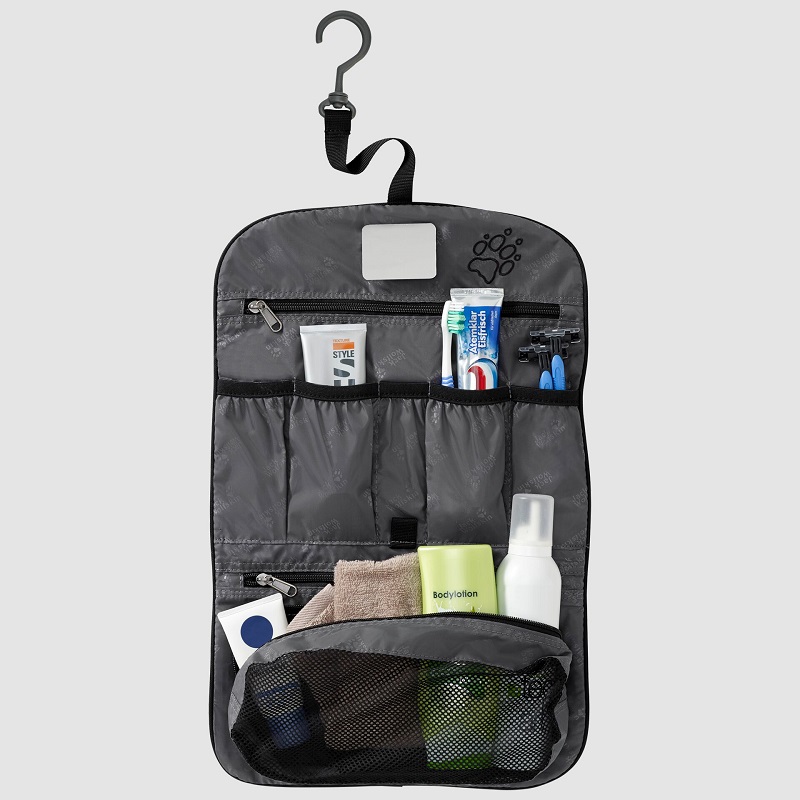 Jack Wolfskin toaletní taška WASCHSALON modrý vzor