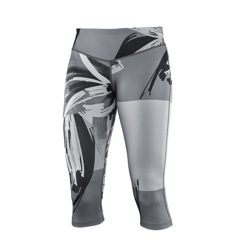 Salomon dámské běžecké funkční legíny Elevate 3/4 TIGHT W