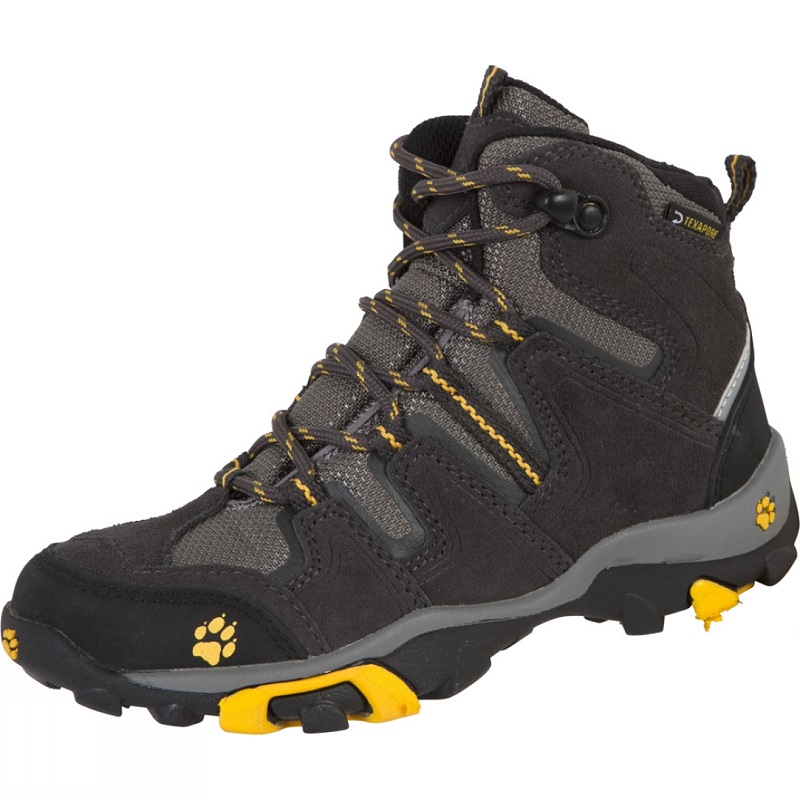 Jack Wolfskin chlapecká turistická obuv BOYS MOUNTAIN ATTACK MID TEXAPORE