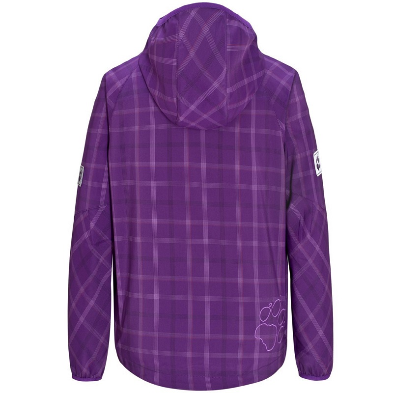 Jack Wolfskin dívčí outdoorová bunda KIDS LIGHT GRID JACKET