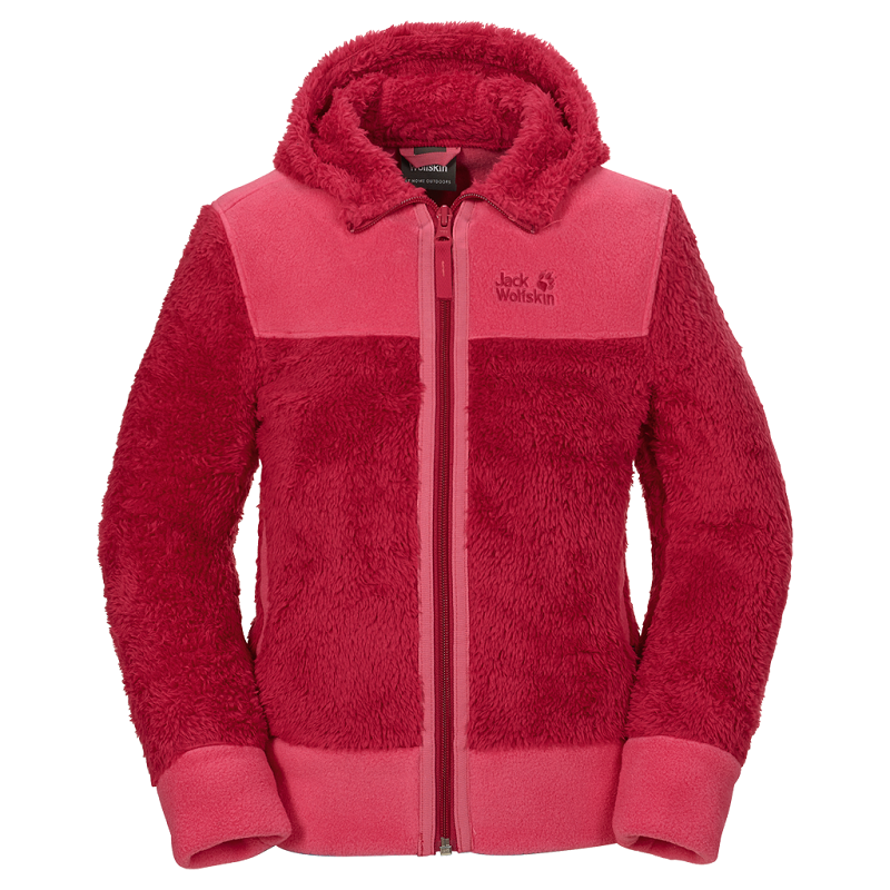 Jack Wolfskin dívčí fleecová mikina POLAR BEAR NANUK JKT G