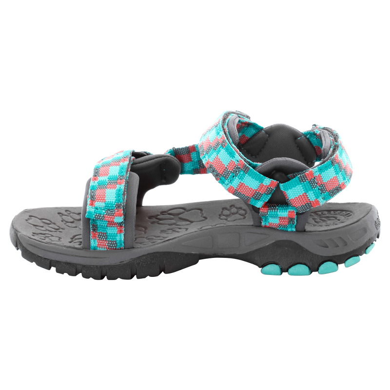 Jack Wolfskin dětské páskové sandály KIDS SEVEN SEAS