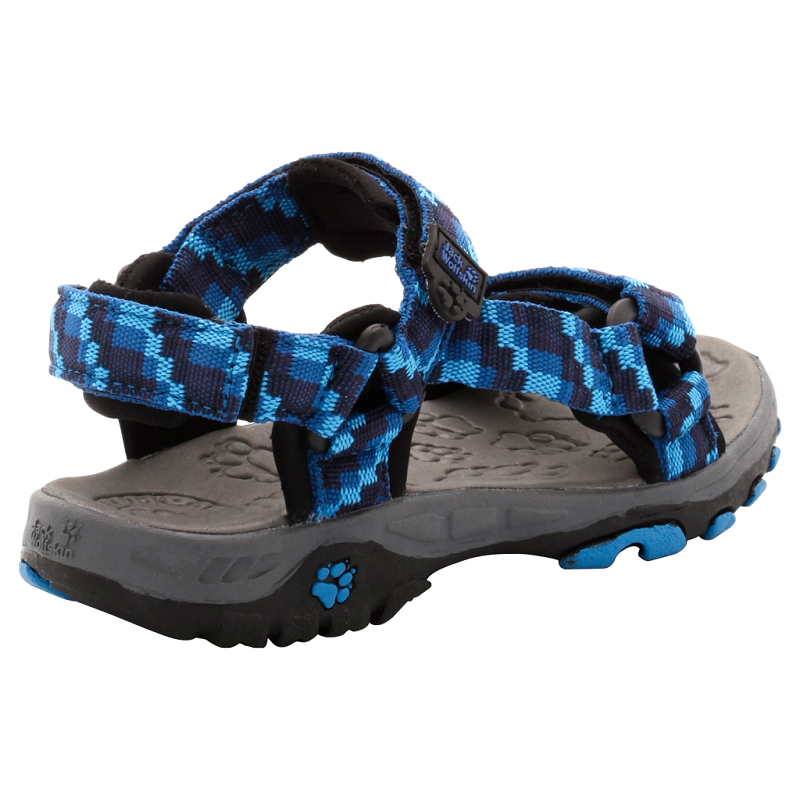 Jack Wolfskin dětské páskové sandály KIDS SEVEN SEAS