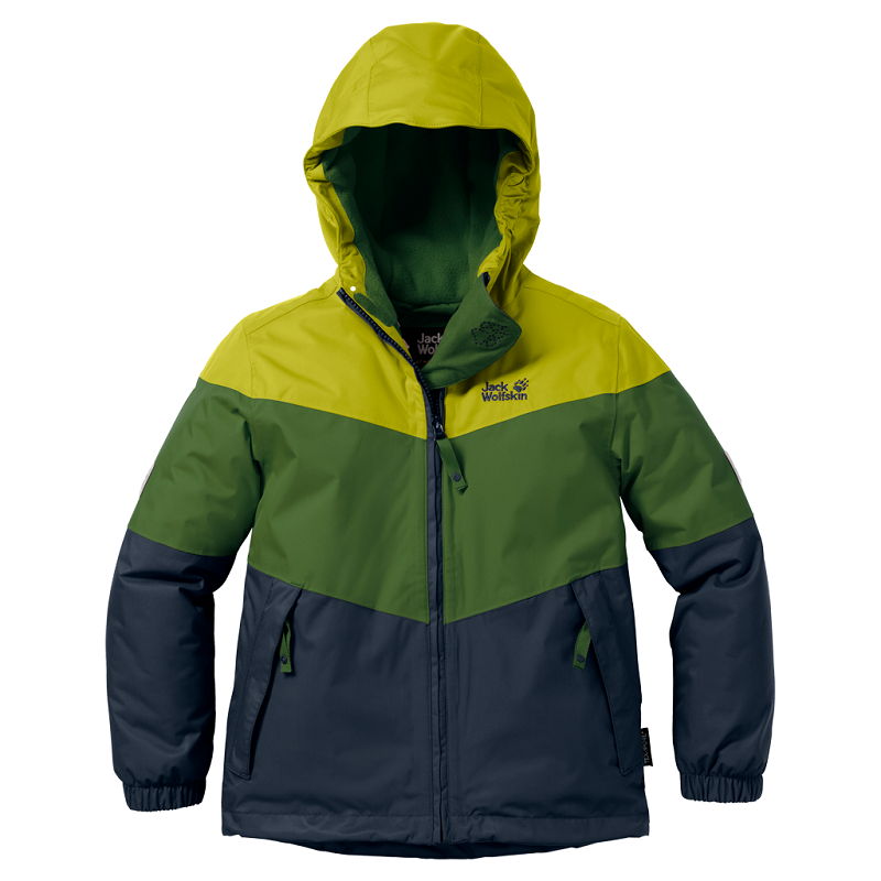 Jack Wolfskin dětská zimní bunda PENGUIN ISLAND JACKET KIDS