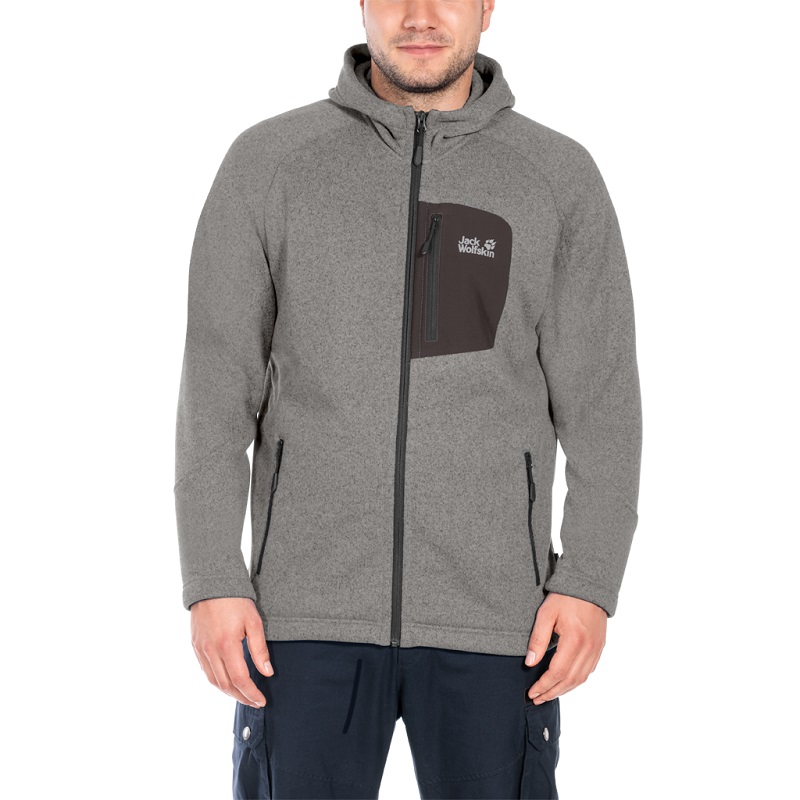 Jack Wolfskin pánská fleesová mikina CARIBOU LODGE MEN