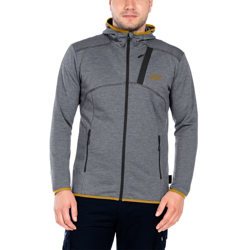 Jack Wolfskin pánská sportovní mikina MELVILLE