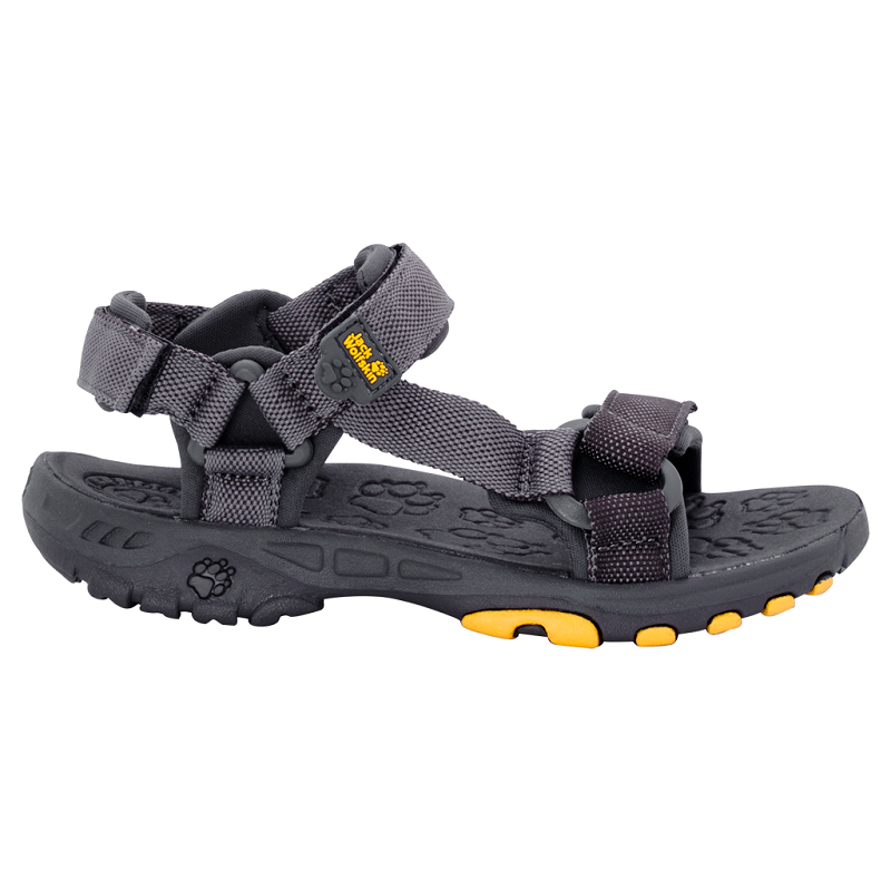 Jack Wolfskin dětské páskové sandály KIDS SEVEN SEAS