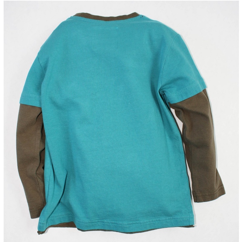 Bondi dětské tričko dlouhý rukáv modré