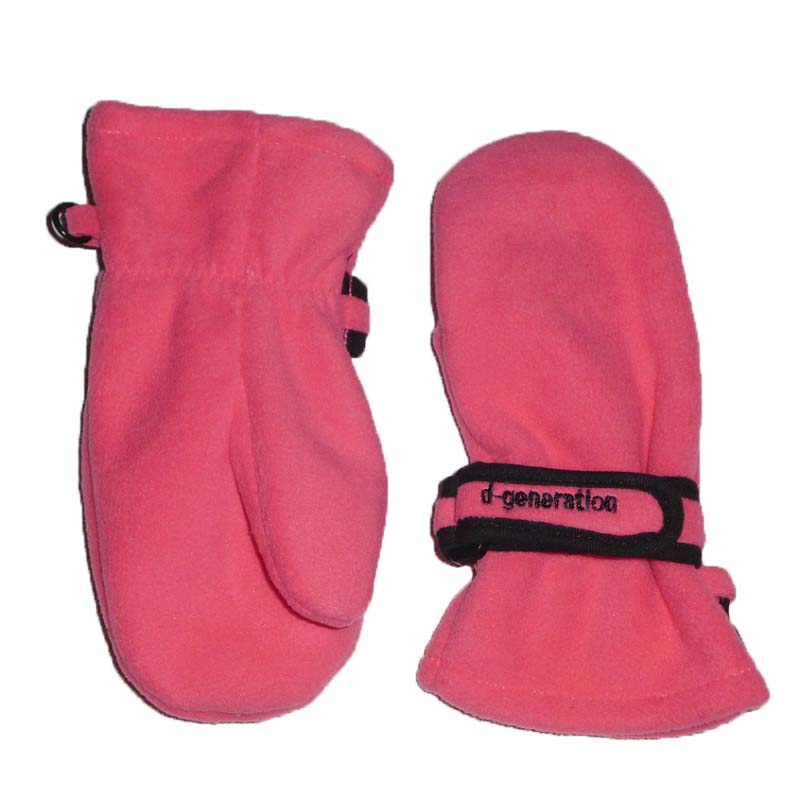 D-generation dívčí flísové rukavice- palčáky s membránou