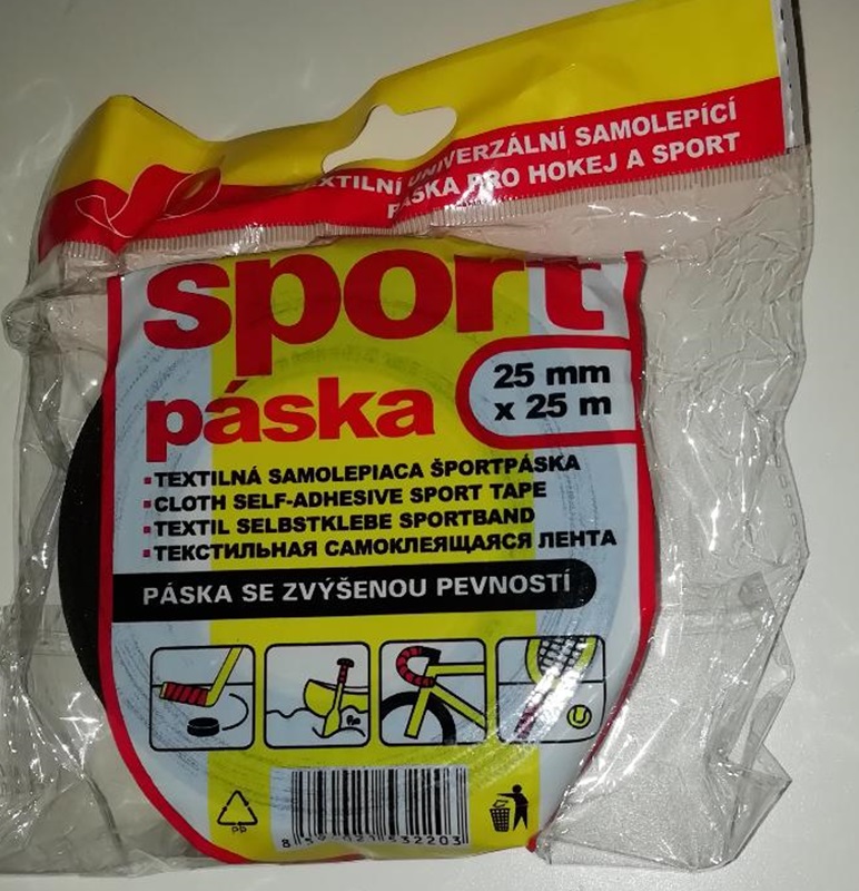 Sportovní textilní lepící páska 