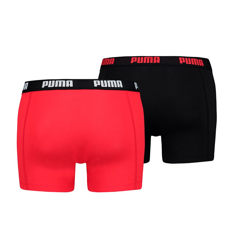 Puma 2pack pánské boxerky BOXER červená