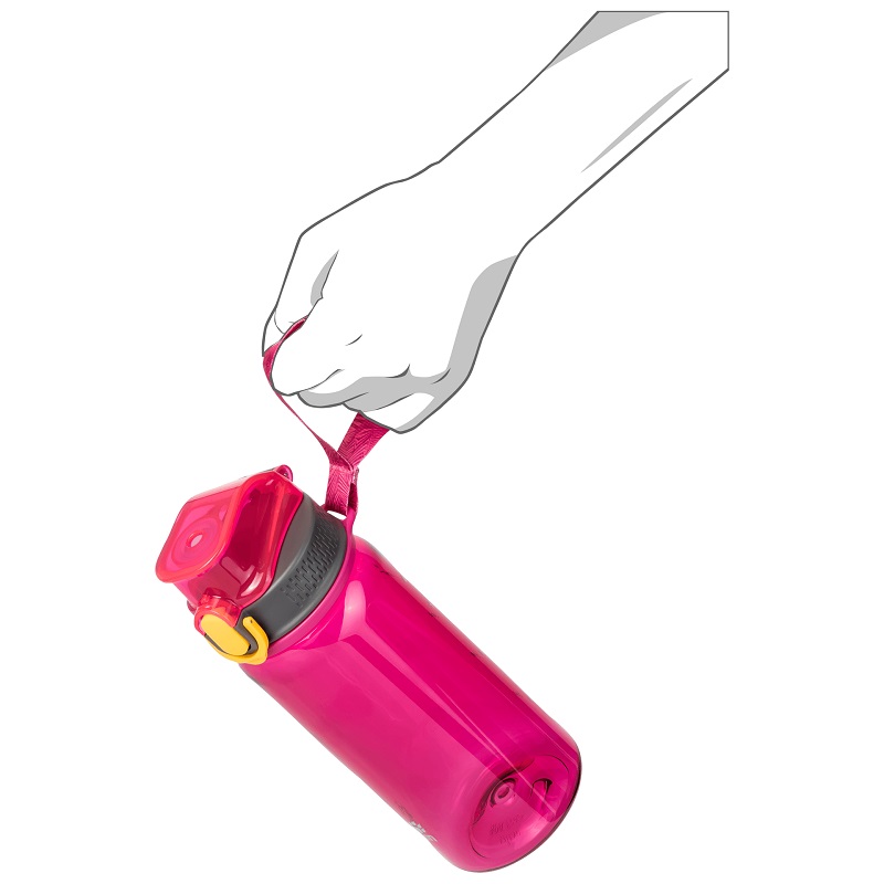 Jack Wolfskin dětská láhev SMILEYWORLD BOTTLE 0,5 oranžová