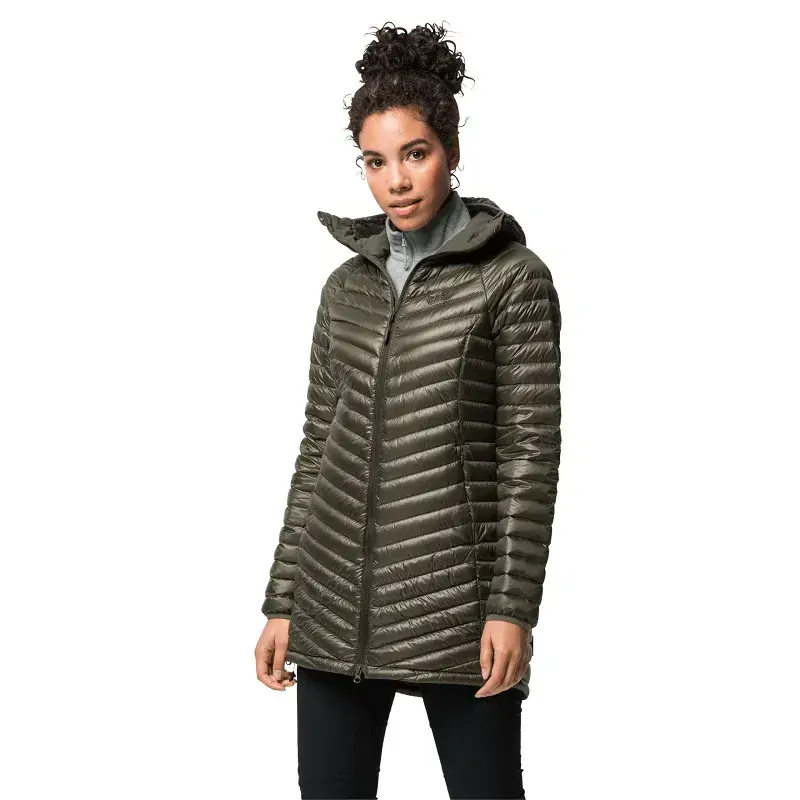 Jack Wolfskin dámský péřový zimní kabát ATMOSPHERE COAT W