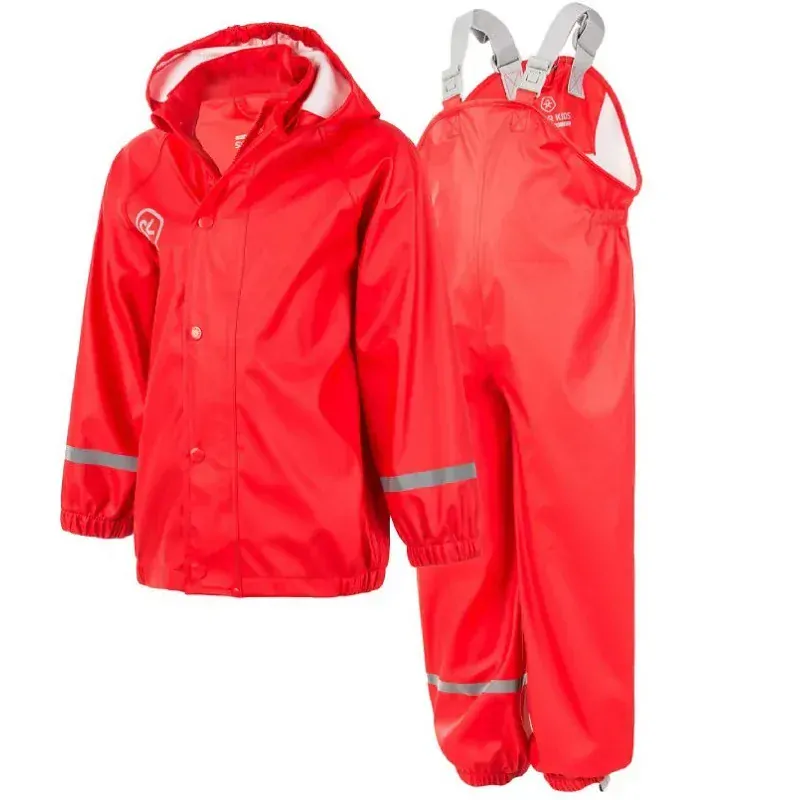 Color Kids dětský set do deště -  červená TAXI 122