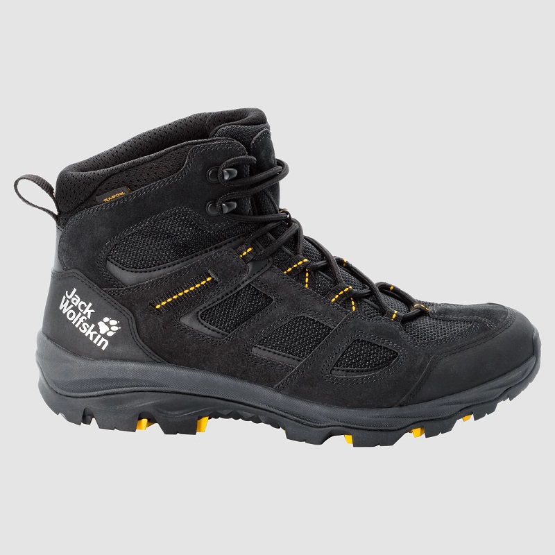 Jack Wolfskin pánské outdoor boty VOJO HIKE 3 TEXAPORE MID M black