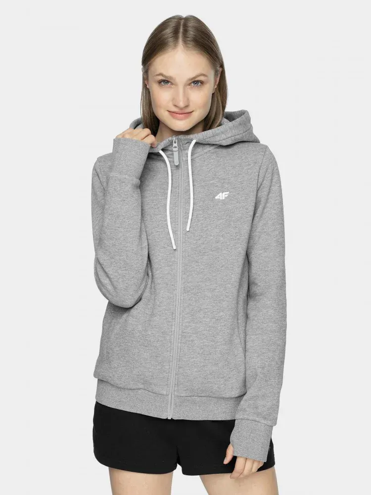4F Dámská sportovní mikina NA ZIP
