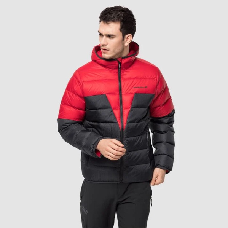 Jack Wolfskin pánská péřová bunda DNA TUNDRA HOODY 