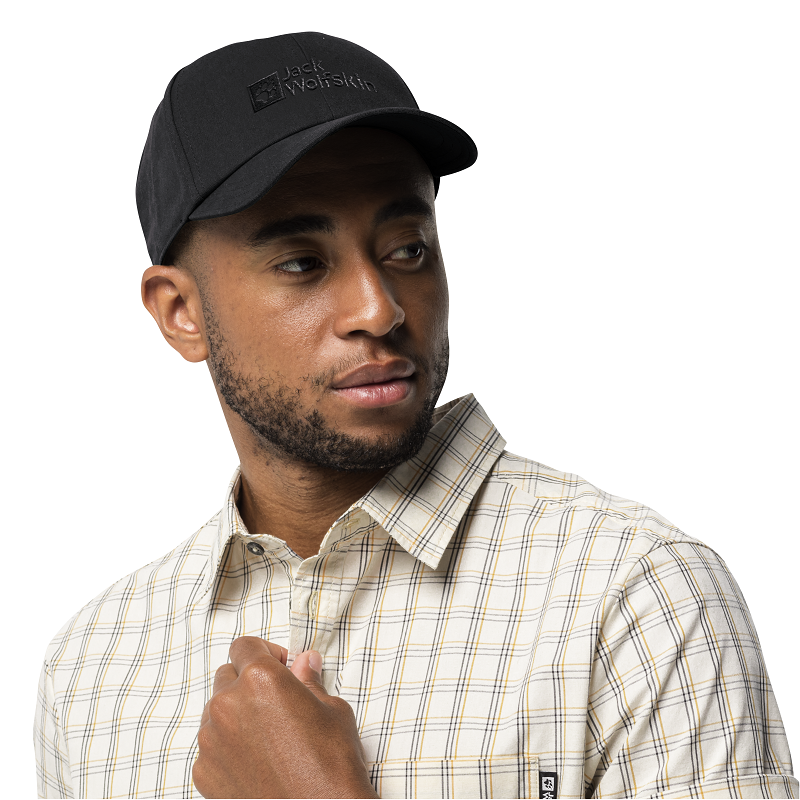 Jack Wolfskin kšiltovka BASEBALL CAP černá