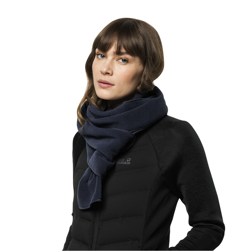 Jack Wolfskin šála VERTIGO SCARF night blue