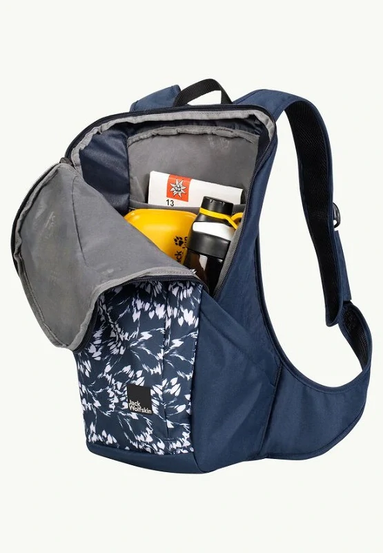 Jack Wolfskin dámský batoh FRAUENSTEIN modrý vzorek