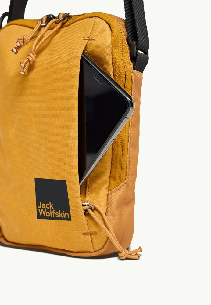 Jack Wolfskin mini crossbody KONYA BAG karamelová