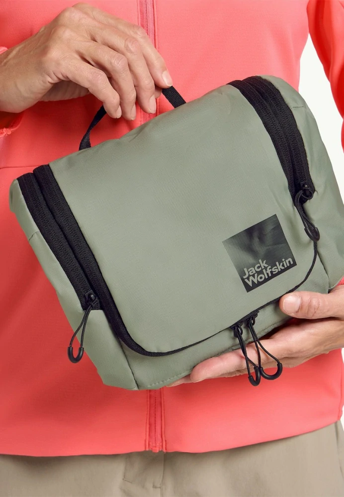 Jack Wolfskin toaletní taška WANDERMOOD WASHBAG černá