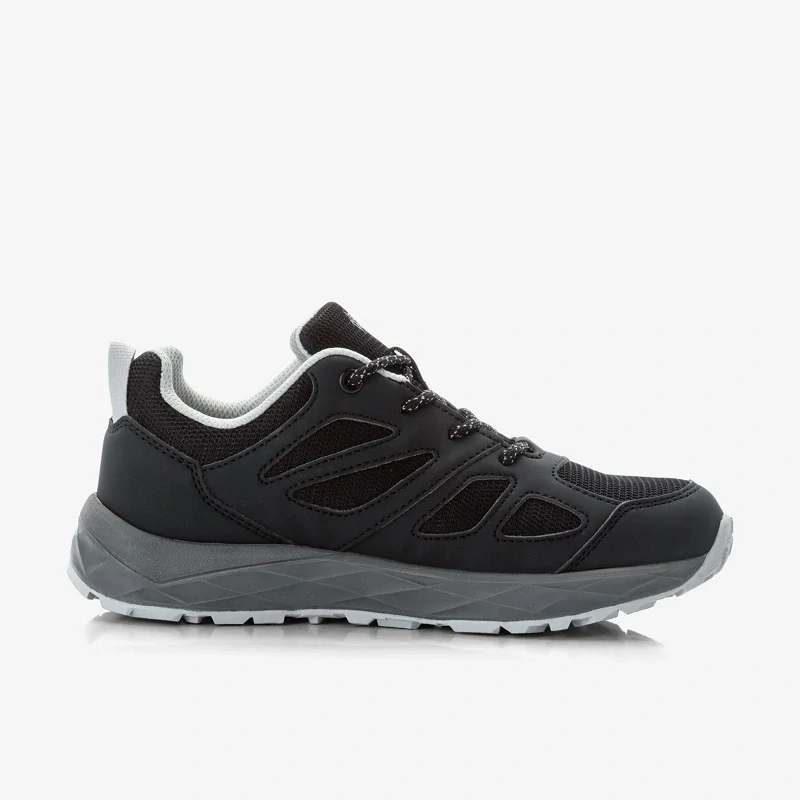 Jack Wolfskin dětské boty WOODLAND 2 TEXAPORE LOW VC K černé 27