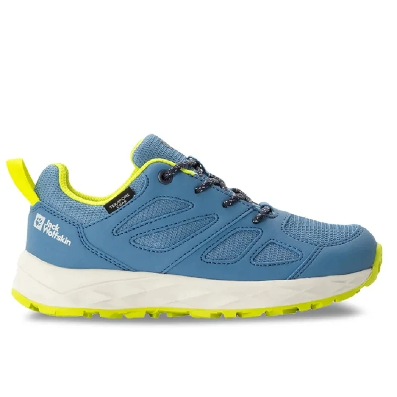 Jack Wolfskin dětské boty WOODLAND 2 TEXAPORE LOW VC K modré
