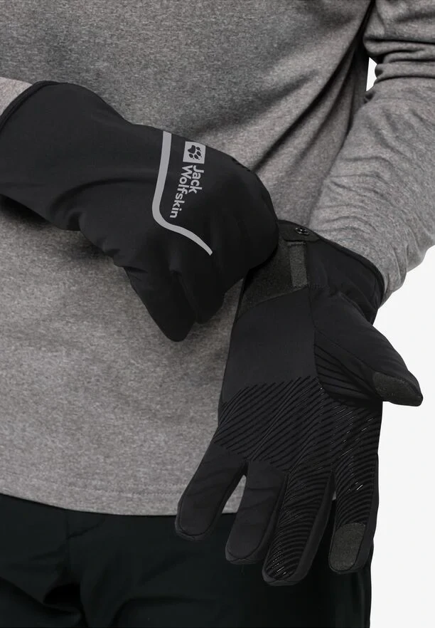 Jack Wolfskin cyklo rukavice MOROBBIA LIGHT GLOVE šedomodré