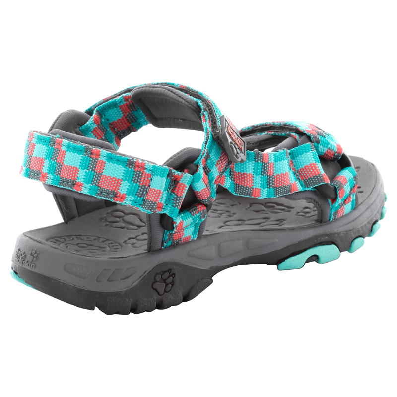 Jack Wolfskin dětské páskové sandály KIDS SEVEN SEAS