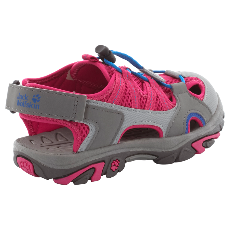 Jack Wolfskin dívčí sandály LAKEWOOD CROSS SANDAL K