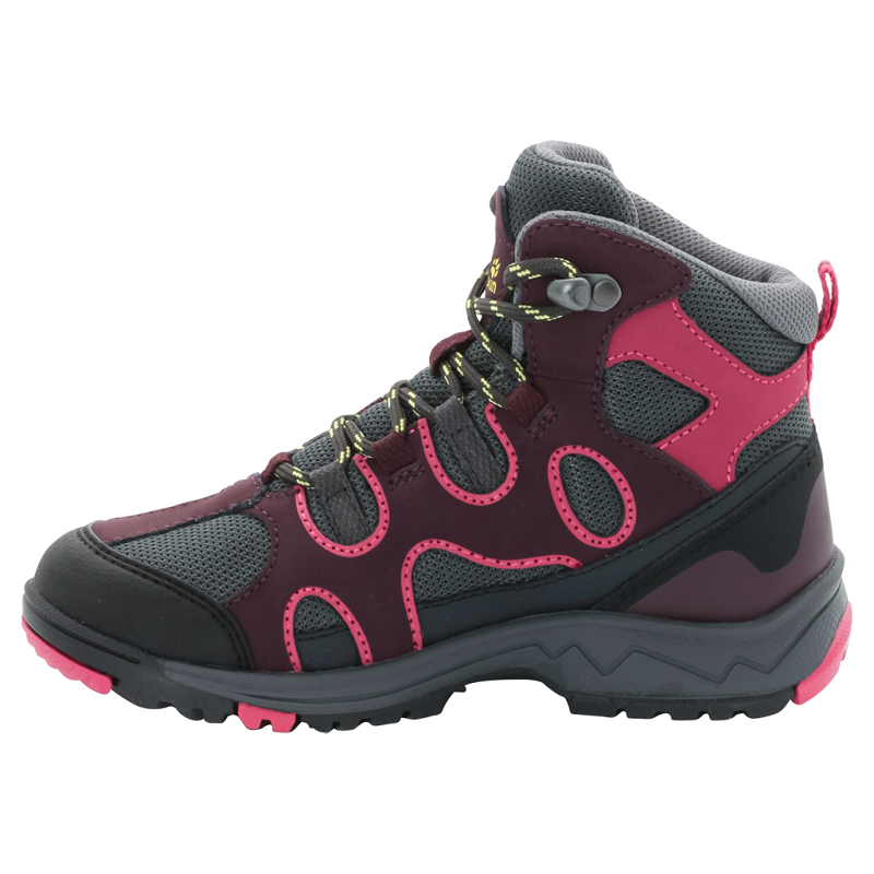 Jack Wolfskin dívčí turistické boty CROSSWIND TEXAPORE MID K