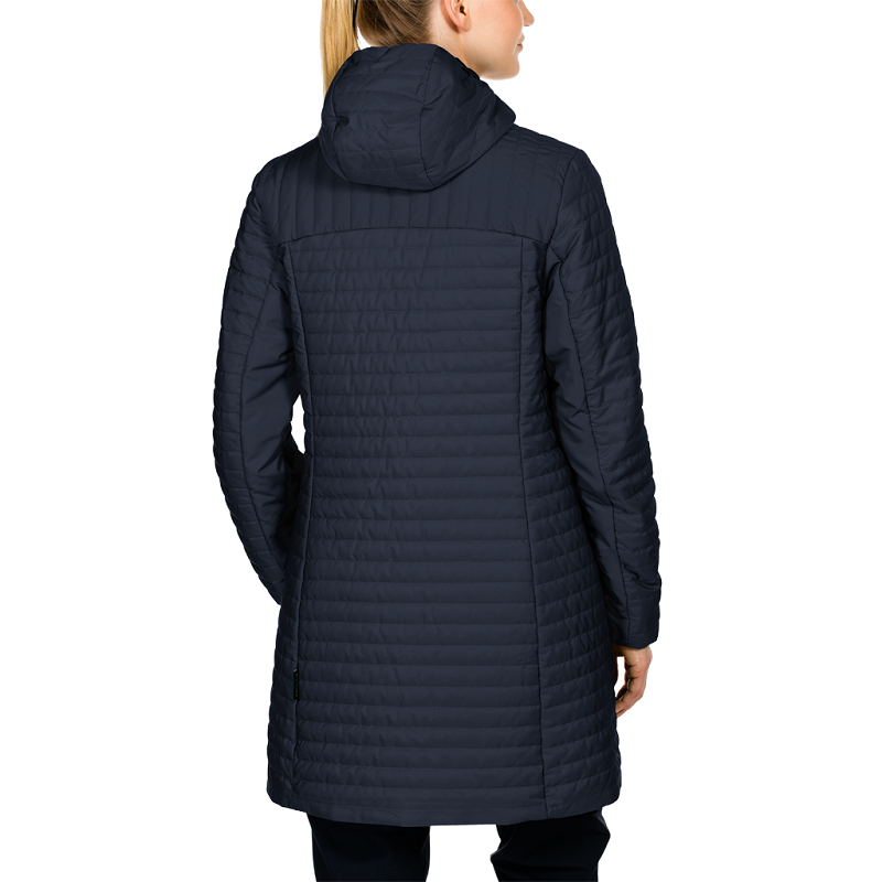 Jack Wolfskin Dámský zimní prošívaný kabát CLARENVILLE