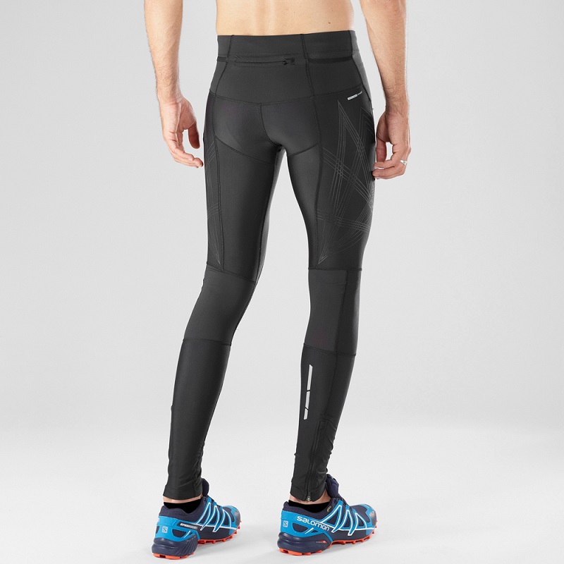 Salomon pánské funkční sportovn  kalhoty INTENSITY LONG TIGHT M