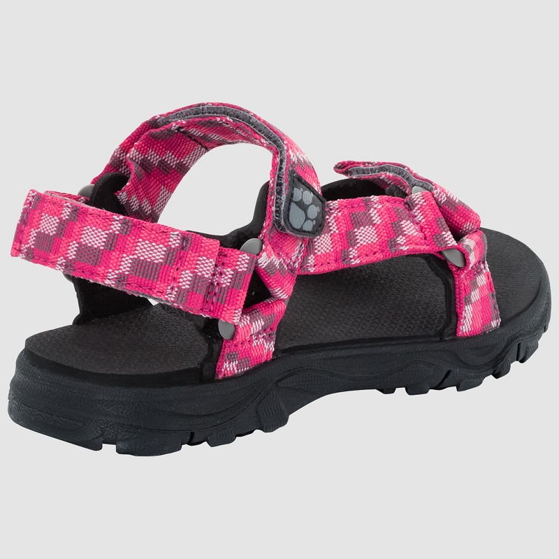 Jack Wolfskin dětské páskové sandály SEVEN SEAS 2 SANDAL G