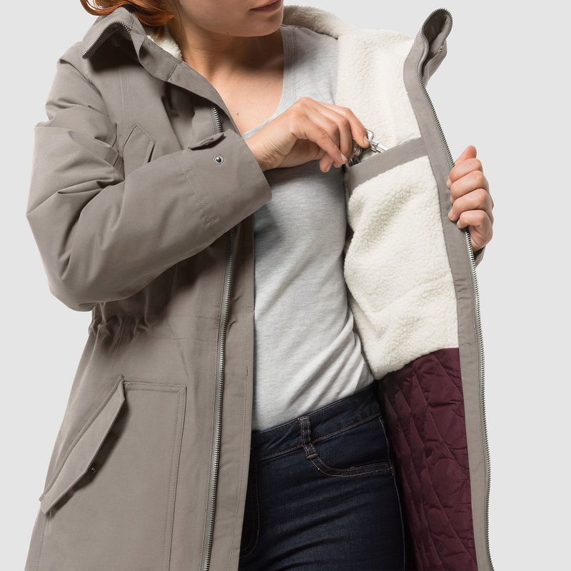 Jack Wolfskin dámská zimní bunda ROCKY POINT PARKA
