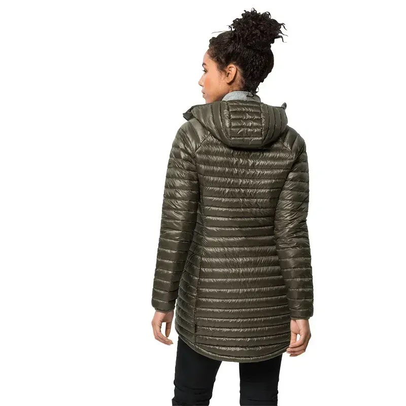 Jack Wolfskin dámský péřový zimní kabát ATMOSPHERE COAT W