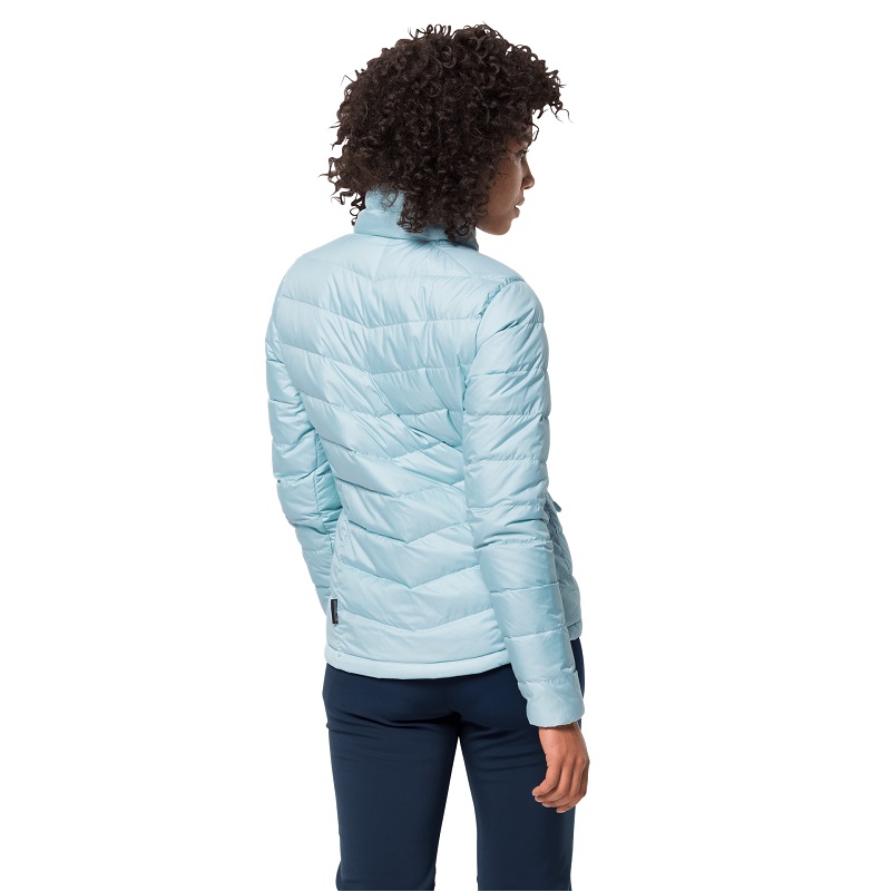 Jack Wolfskin dámská péřová bunda HELIUM PEAK JACKET ledová