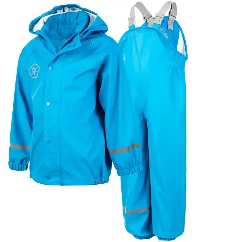 Color Kids dětský set do deště -  červená TAXI 122