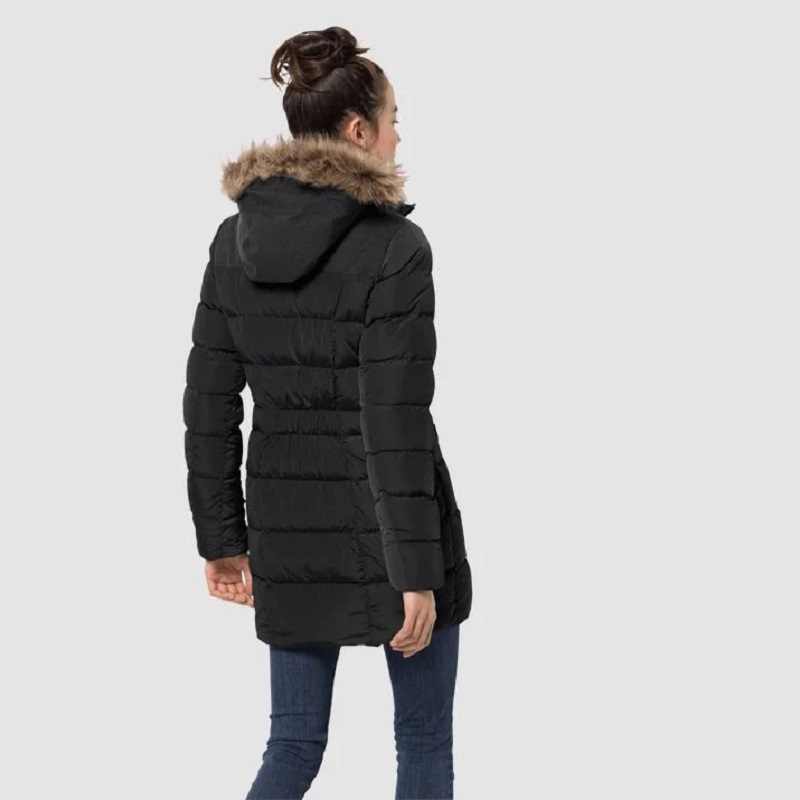 Jack Wolfskin dámský péřový zimní kabát BAFFIN ISLAND COAT