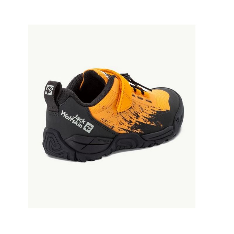 Jack Wolfskin dětské boty VILLI ACTION LOW K orange pop 39