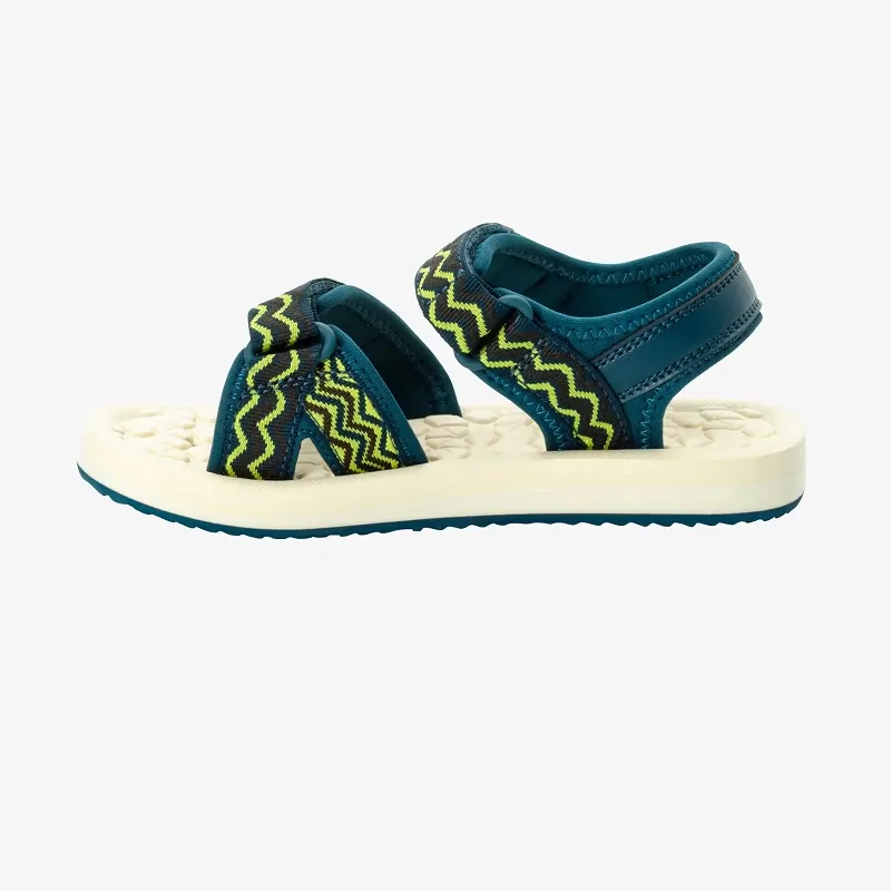 Jack Wolfskin dětské páskové sandály ZULU modré vel.35