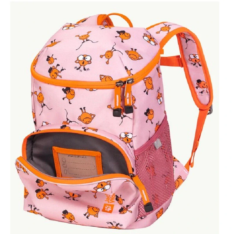 Jack Wolfskin dívčí batoh SMILEYWORLD ERLEBNIS PACK růžový