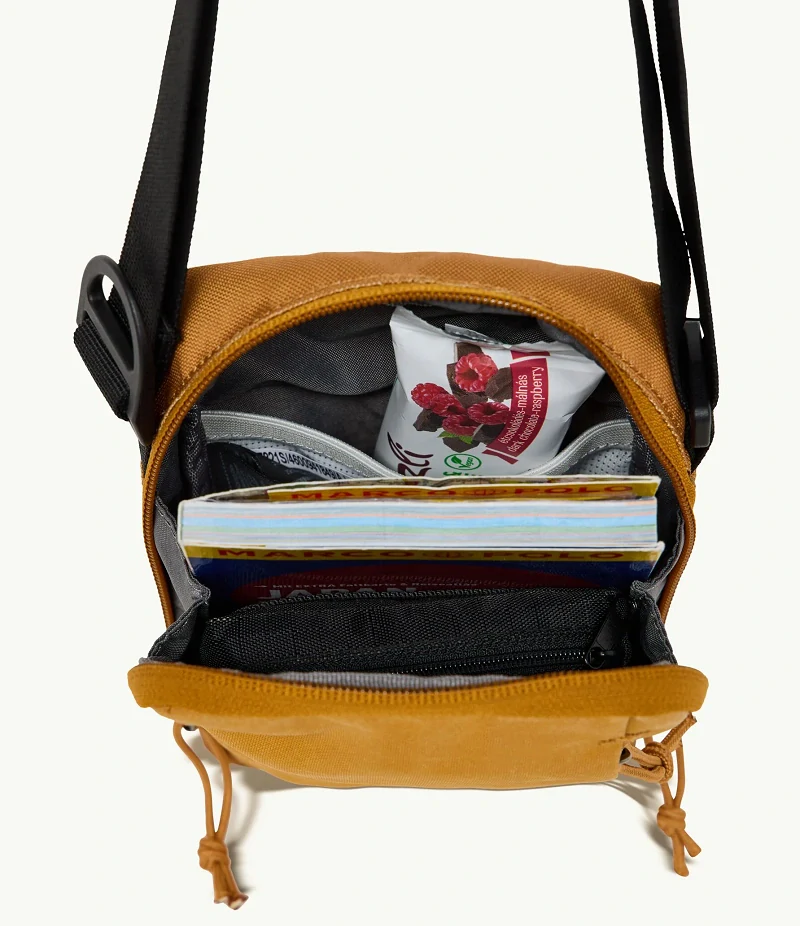 Jack Wolfskin mini crossbody KONYA BAG karamelová