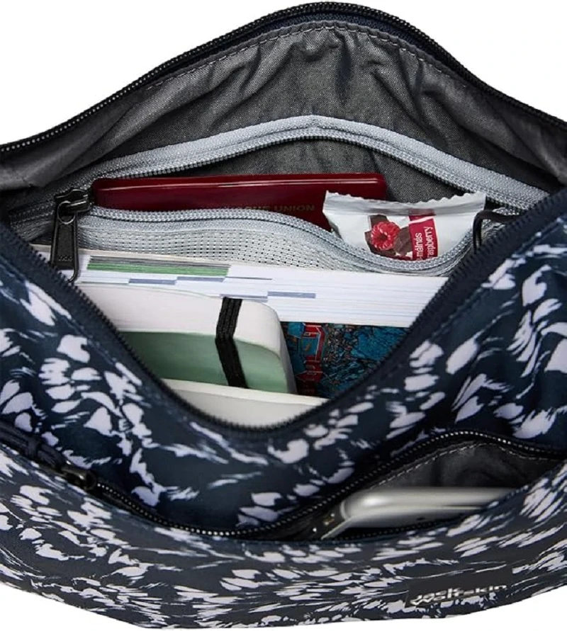 Jack Wolfskin dámská kabelka HONIGBERG modrá se vzorem