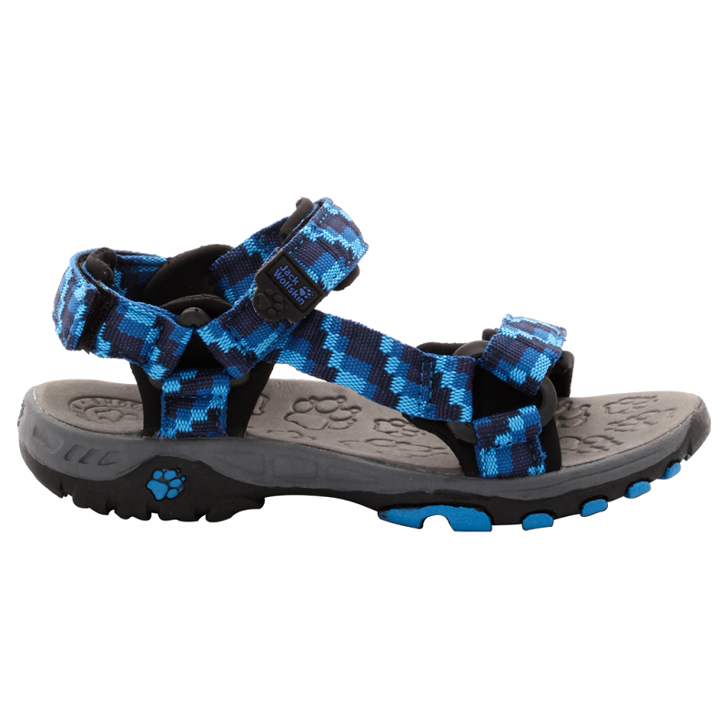 Jack Wolfskin dětské páskové sandály KIDS SEVEN SEAS