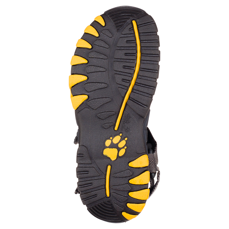 Jack Wolfskin dětské páskové sandály KIDS SEVEN SEAS